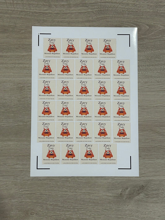 Stickers for Zavy Baby