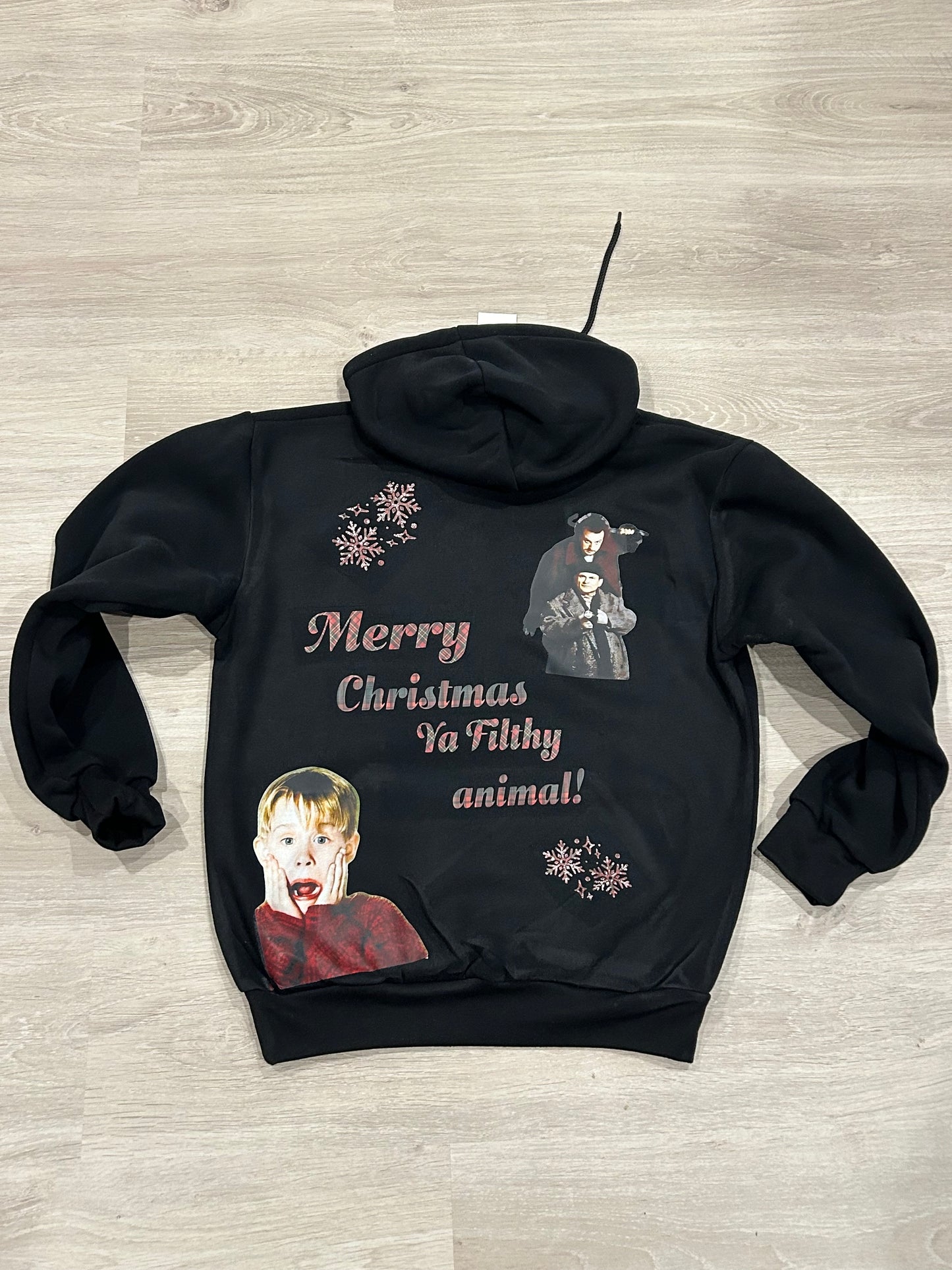 “Merry Christmas Ya Filthy Animal” jumper