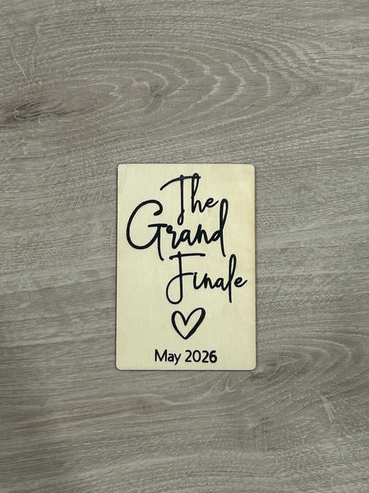 Baby Announcement Plaque