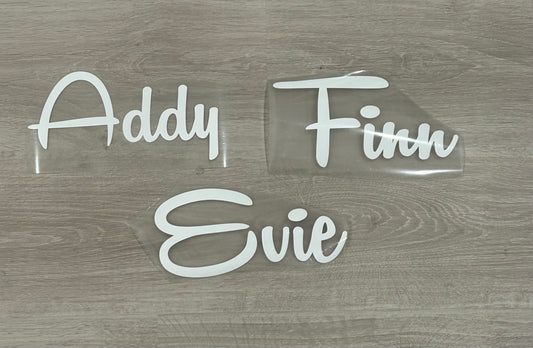 HTV names for Christmas sacks