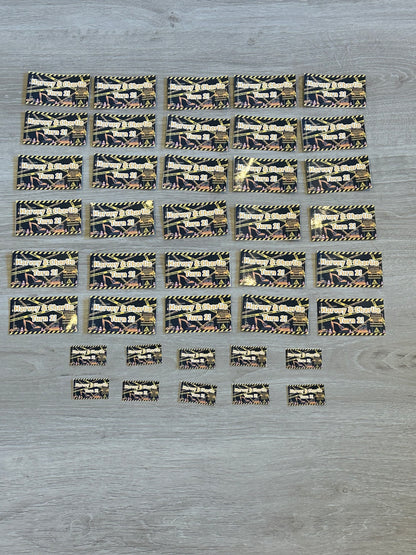 Personalised Stickers for party bags and drink bottles