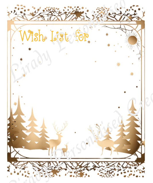 Christmas Wish List