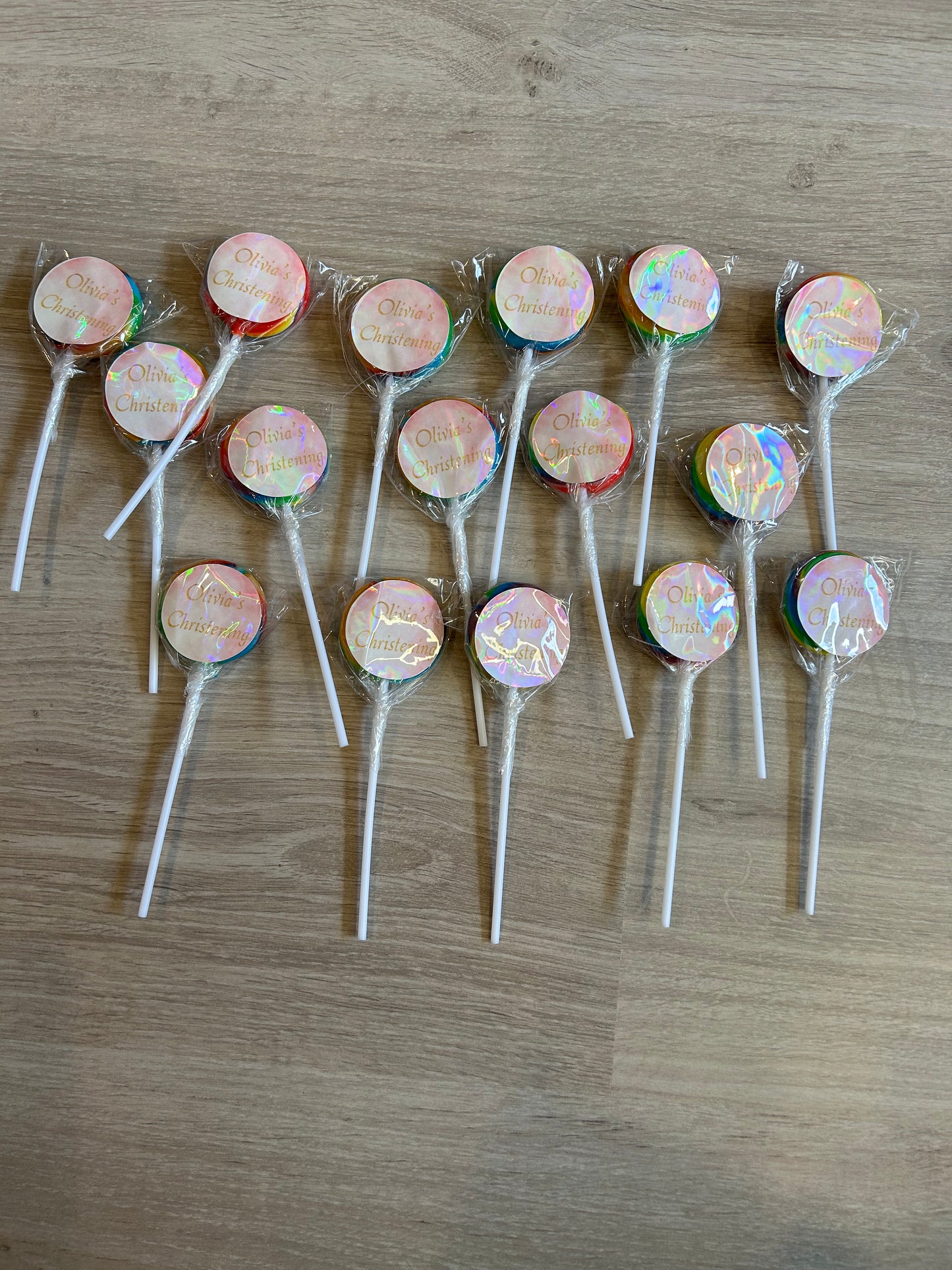 Lollipops for a Christening