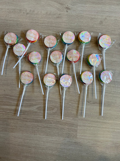 Lollipops for a Christening