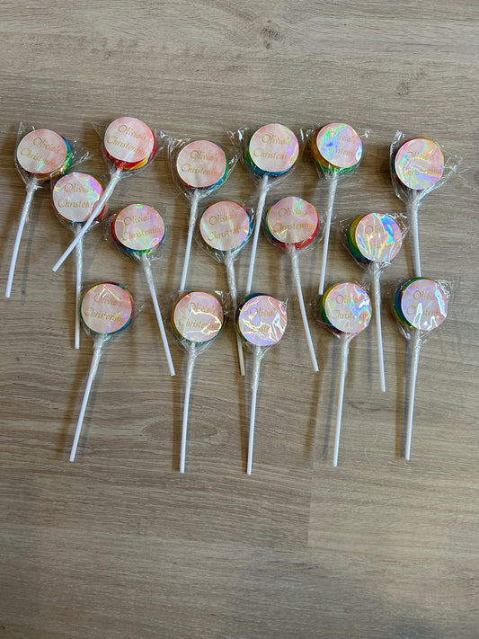 Lollipops for a Christening