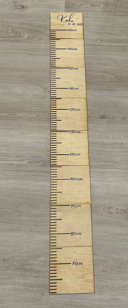 Height Chart for Kade