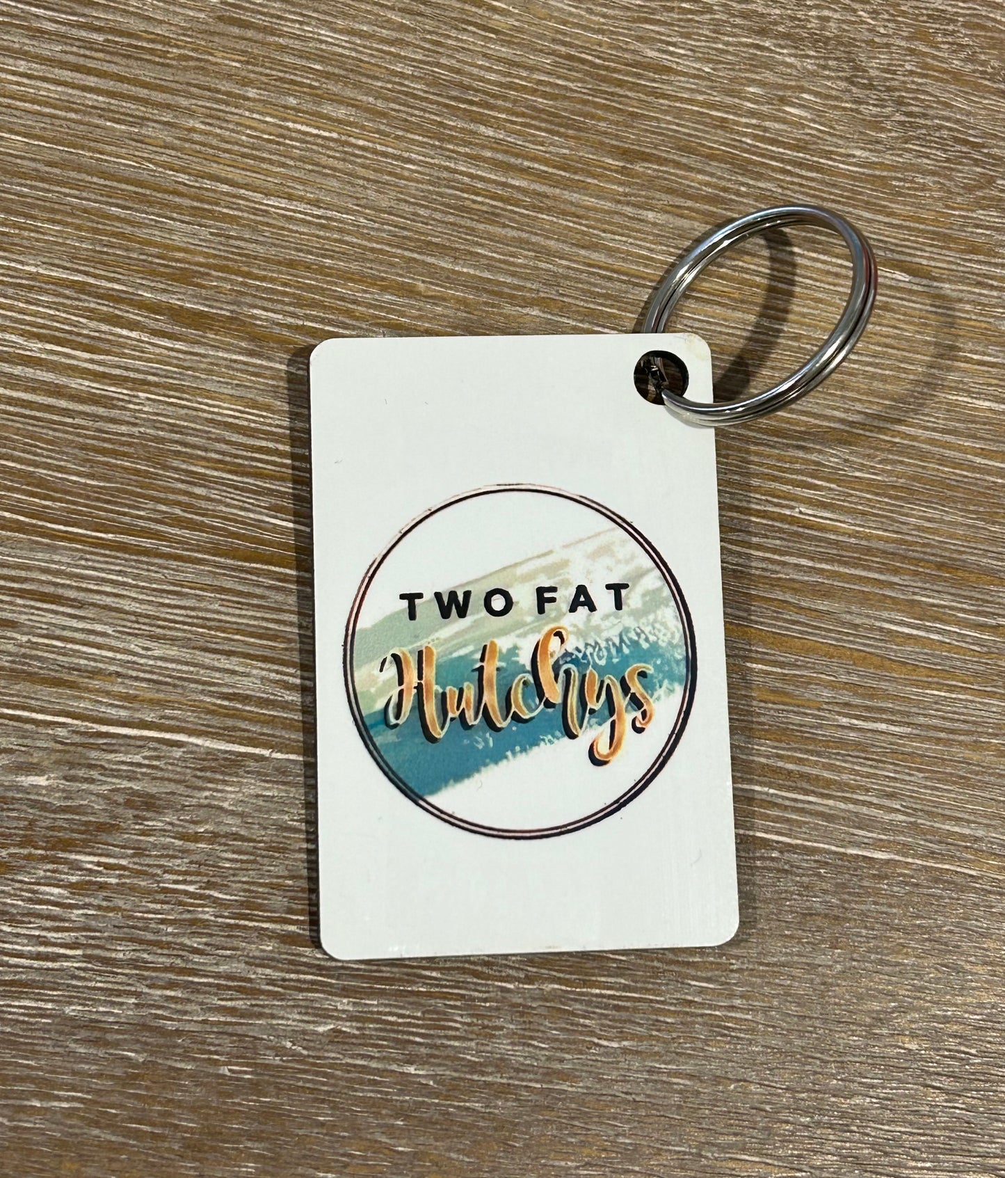 Business Keychain for Two Fat Hutchys
