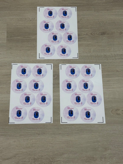 Stickers for Fairy Floss buckets