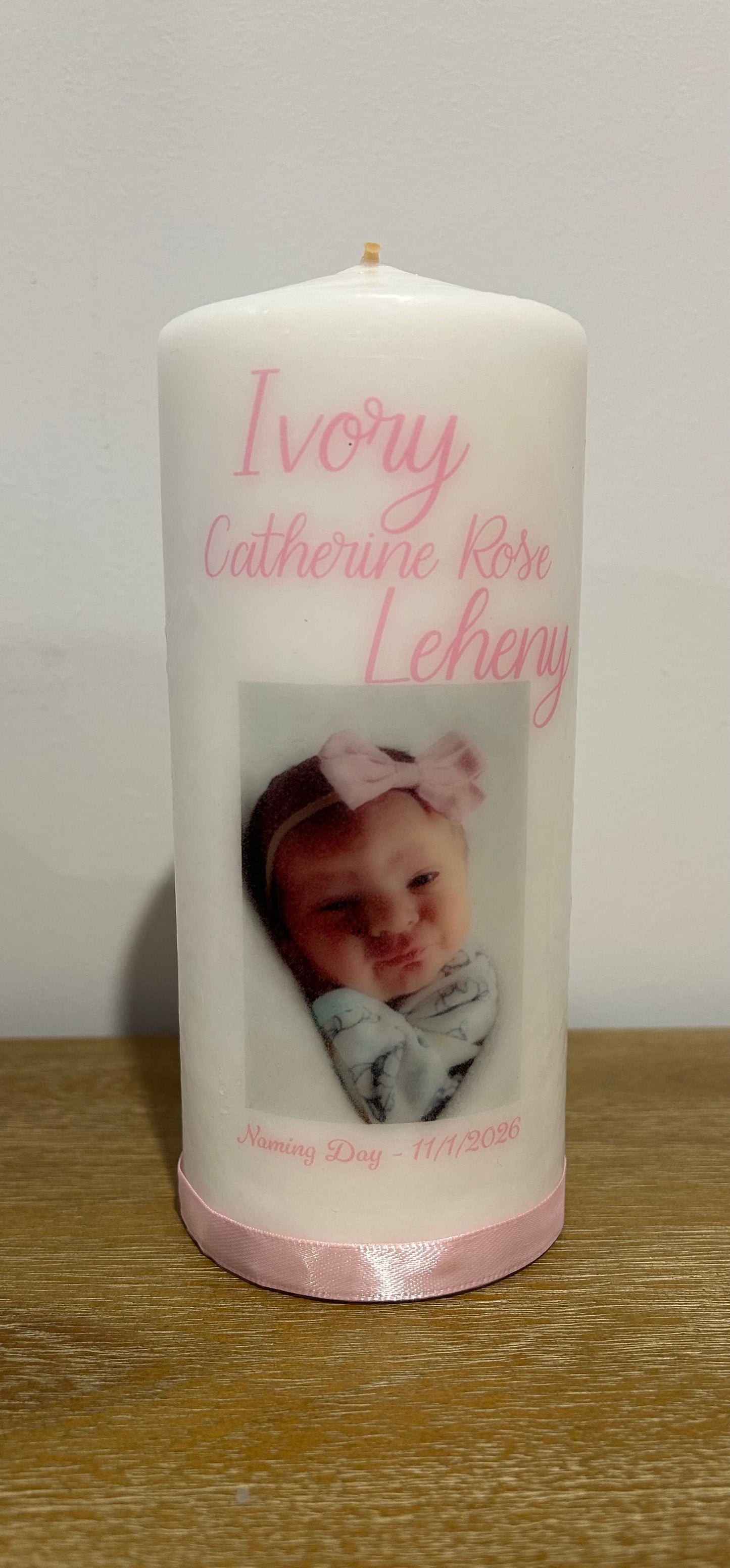 Naming Day Candle