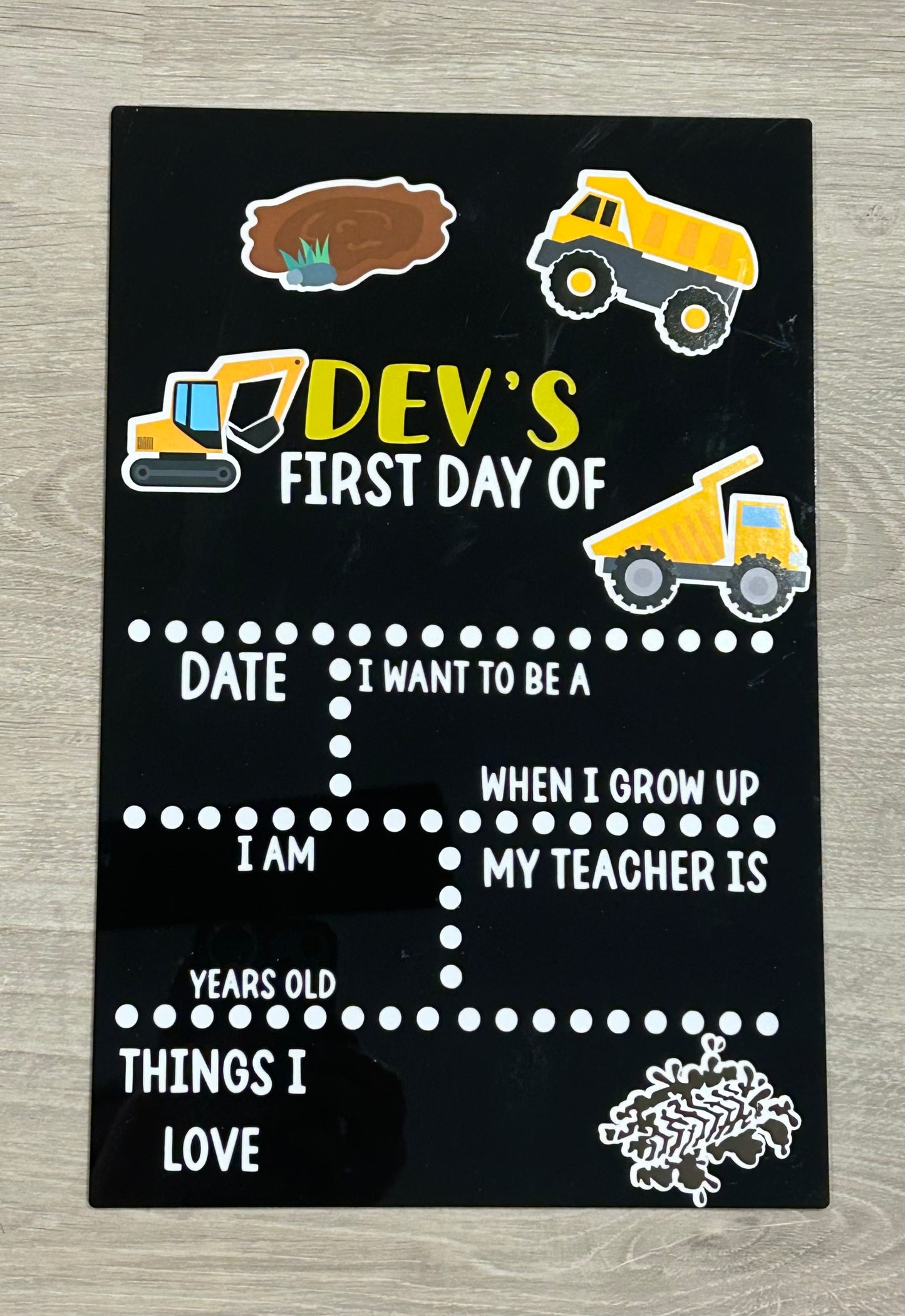 First Day of Board for Dev