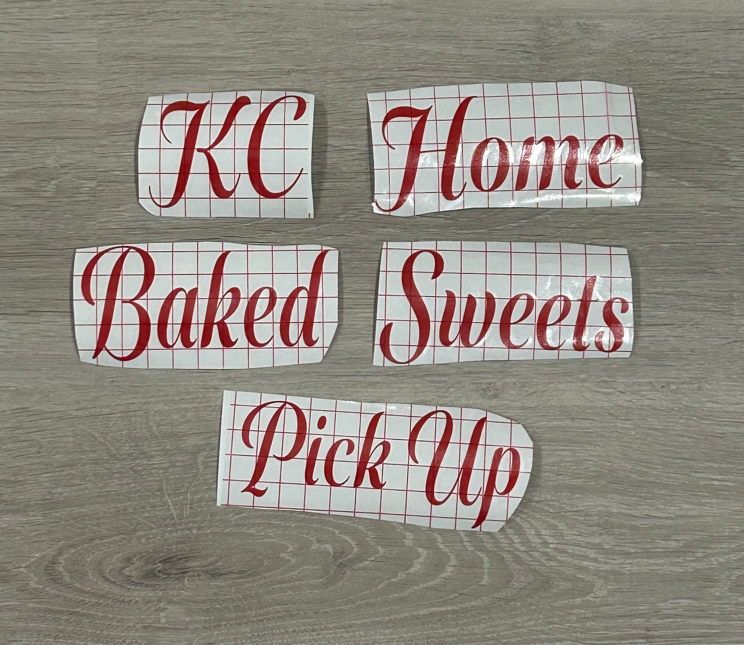 Decal for KC Home Baked Sweets