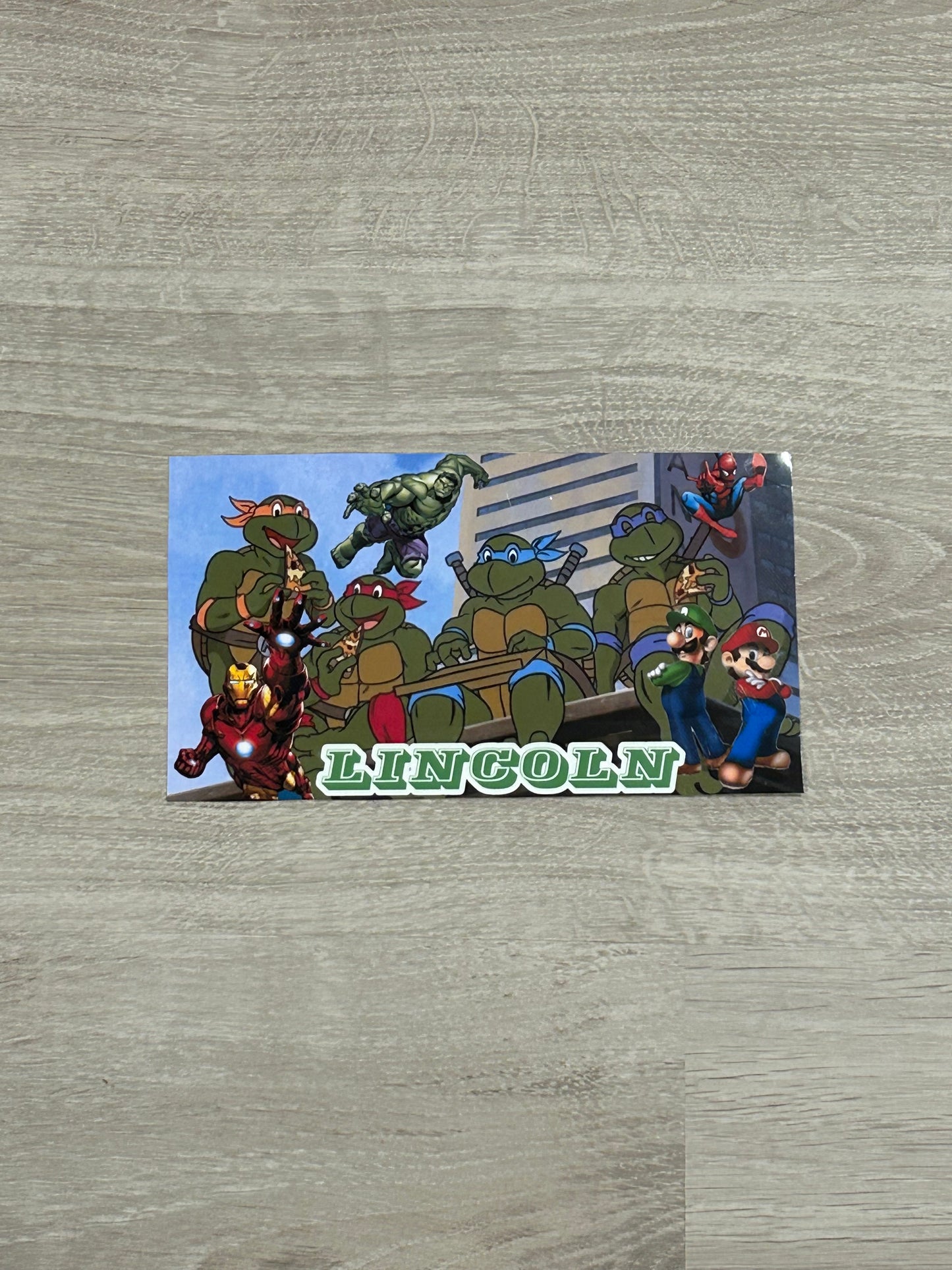 Lunch Box Sticker for Lincoln