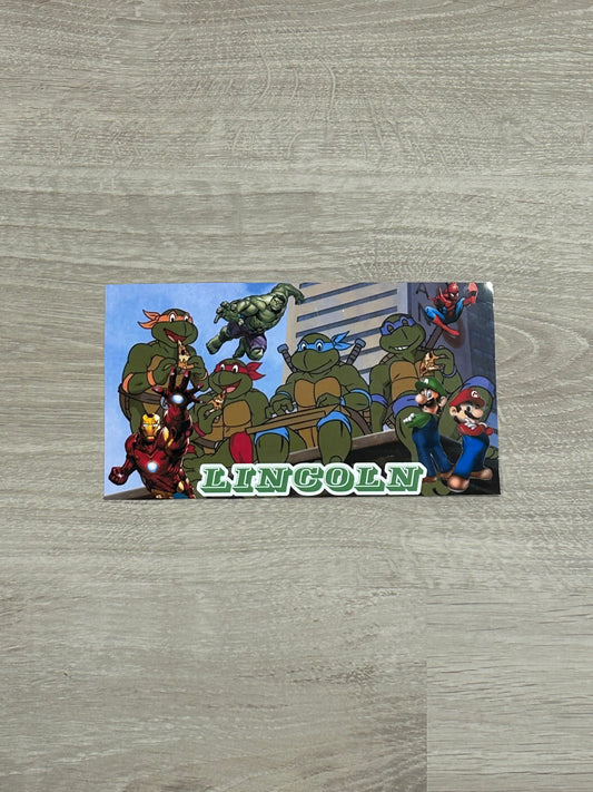 Lunch Box Sticker for Lincoln