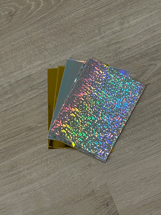 Cards - Mirror and holographic