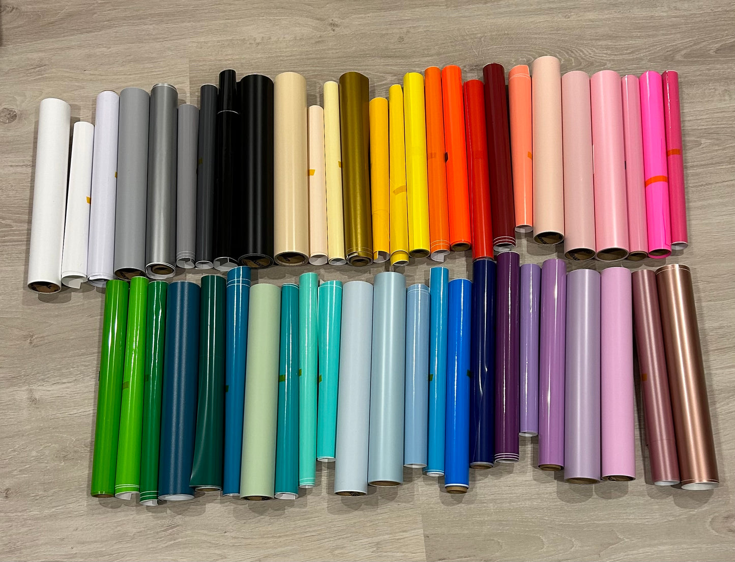 Permanent Adhesive Vinyl - Block colour - Matte and Glossy