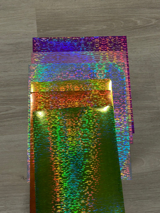 Permanent Adhesive Vinyl - Holographic