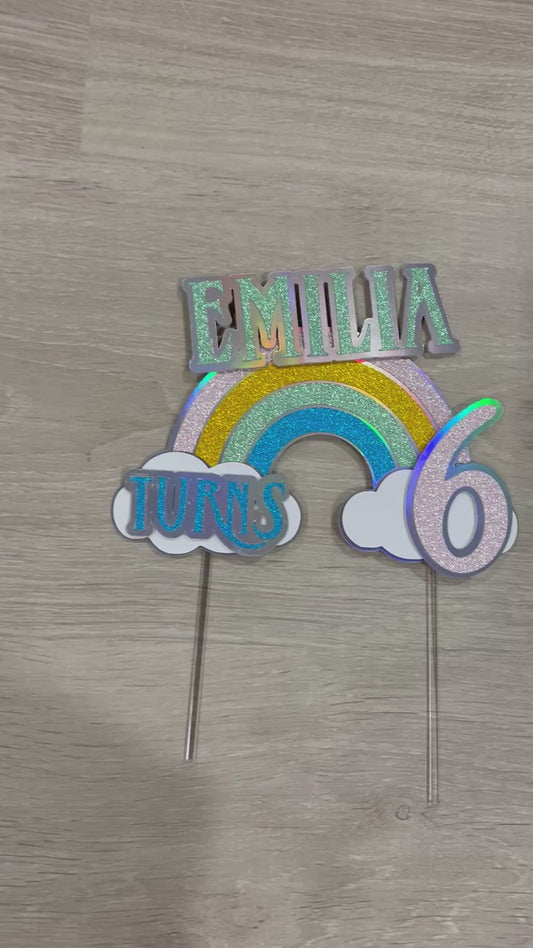 Cake topper for Emilia