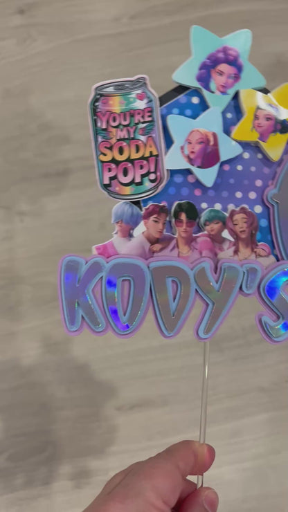 Kody’s K-Pop Demon Hunter Cake Topper