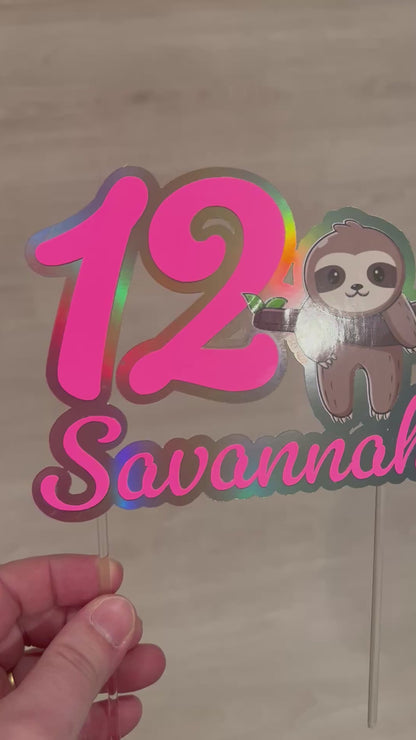 Cake Topper for Savannah
