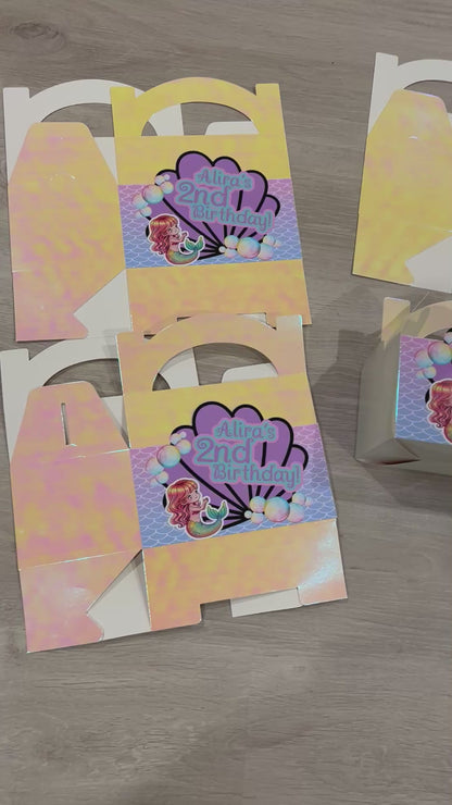 Party Boxes for Alira’s 2nd Birthday