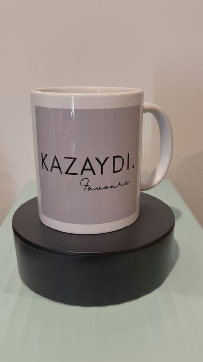 mug and keychain for Kazaydi