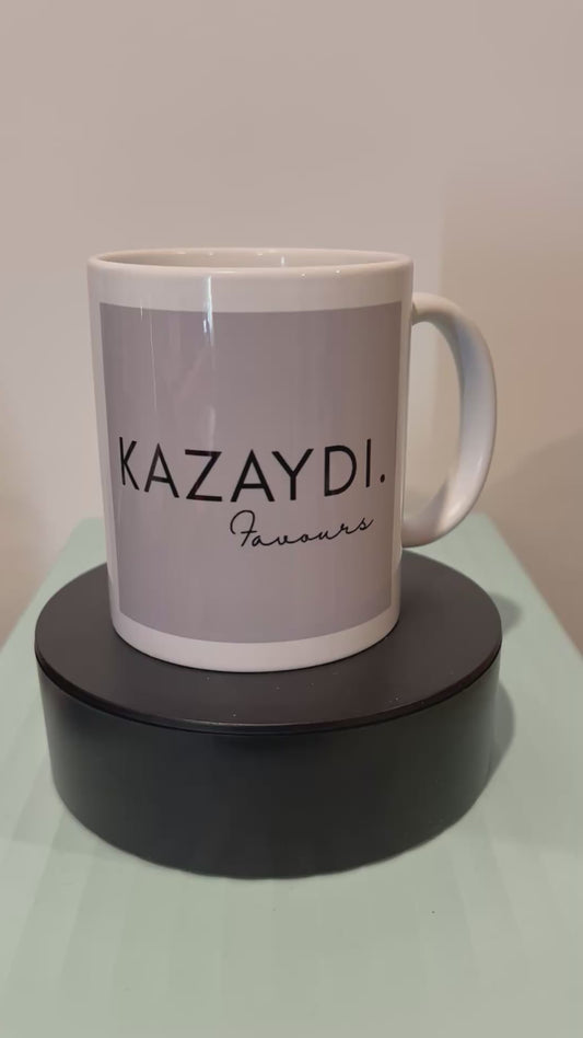mug and keychain for Kazaydi