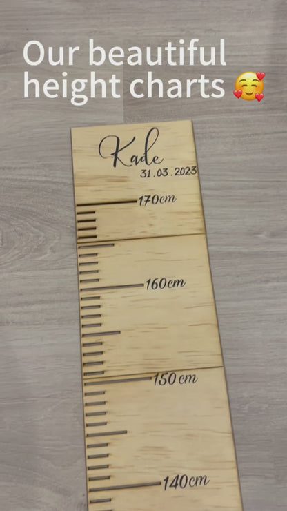 Height Chart for Kade