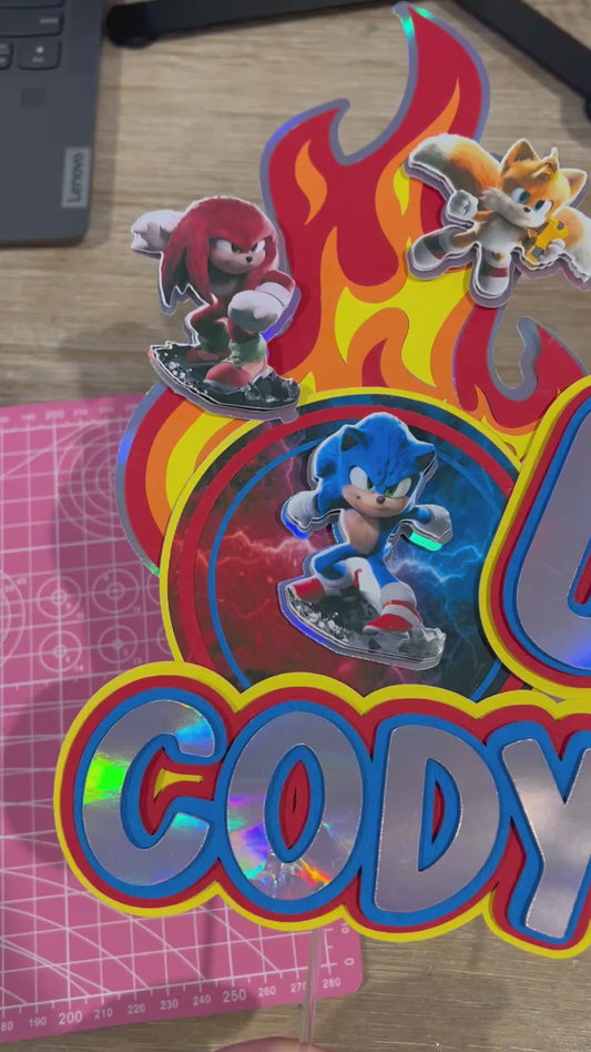 Cake topper for Cody’s 6th Birthday