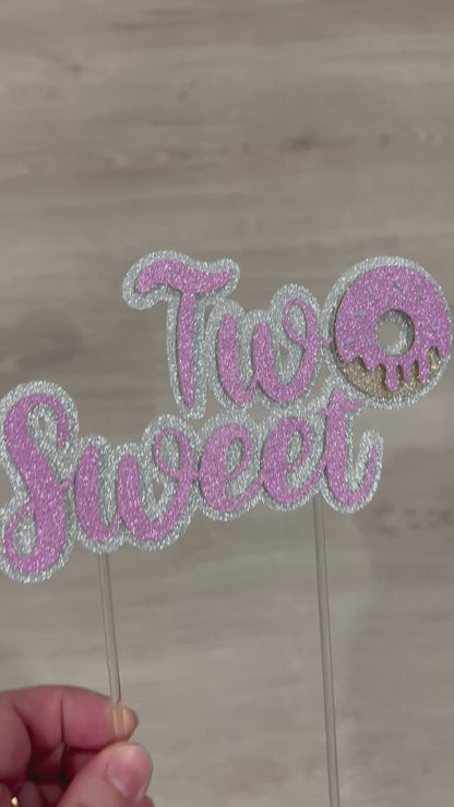 Two Sweet Cake Topper