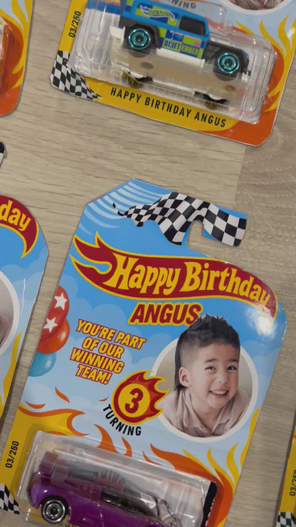 Hot wheels cards and cars